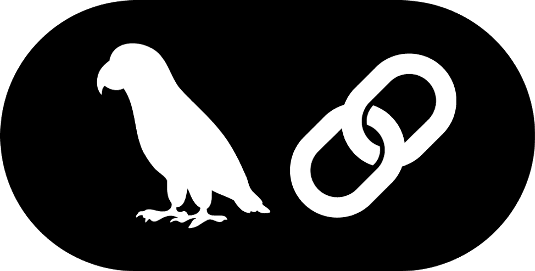 Lang Chain logo ONLY